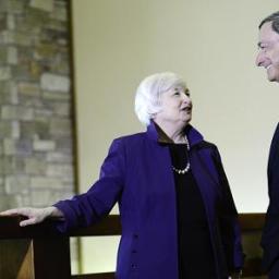 Euro Surges on Lack of Policy Discussion from Yellen and Draghi at Jackson Hole